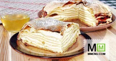 Сладкая баница по-русски Сладкая баница по-русски