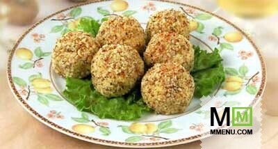 Сырные шарики в орешках Сырные шарики в орешках