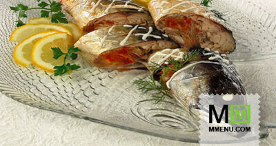 Скумбрия фаршированная Скумбрия фаршированная