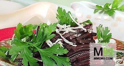 Салат из свеклы и хрена Салат из свеклы и хрена