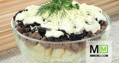 Салат мясной с черносливом (2) Салат мясной с черносливом (2)