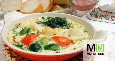 Омлет с овощами Омлет с овощами