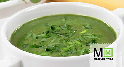 Суп с пряной зеленью