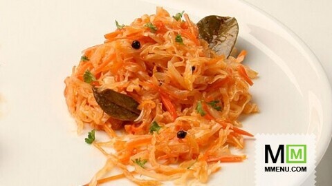 Капуста, тушенная с морковью Капуста, тушенная с морковью