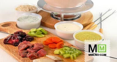 Фондю с палтусом Фондю с палтусом
