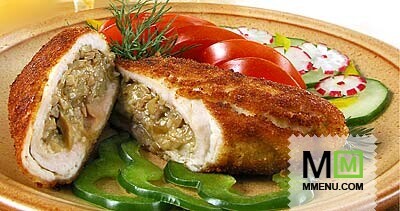 Фаршированное филе курицы Фаршированное филе курицы