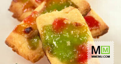 Масляное печенье с мармеладом Масляное печенье с мармеладом