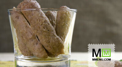 Печенье из фасоли с орехами Печенье из фасоли с орехами