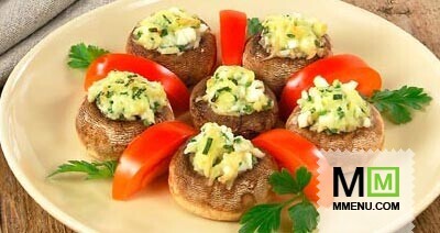 Горячая грибная закуска