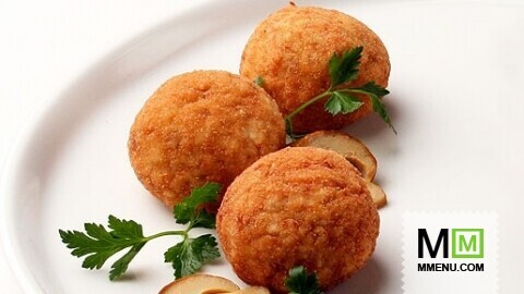 Крокеты из курицы с грибами Крокеты из курицы с грибами