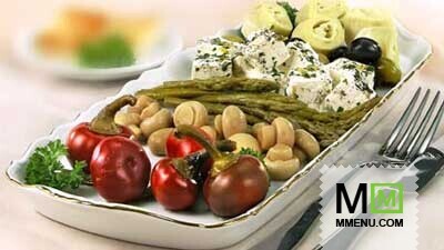 Ассорти с маринованной брынзой Ассорти с маринованной брынзой