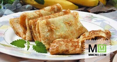 Лимонные блинчики с финиками Лимонные блинчики с финиками