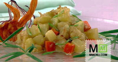 Кабачки тушеные с яблоками Кабачки тушеные с яблоками