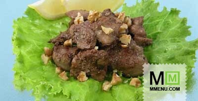 Салат из куриной печени Салат из куриной печени