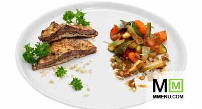 Говядина в ореховой корочке Говядина в ореховой корочке