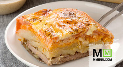 Мясо, запеченное с овощами Мясо, запеченное с овощами