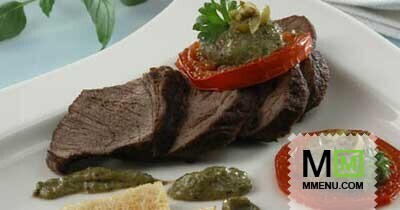 Стейки с зеленым соусом (2) Стейки с зеленым соусом (2)