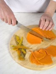 Приготовление блюда по рецепту - Суп из печеной тыквы. Шаг 1