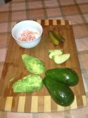Приготовление блюда по рецепту - Авокадо с Креветками. Шаг 2