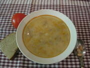 Приготовление блюда по рецепту - Фасолевый суп-пюре с мясом и морковью. Шаг 5