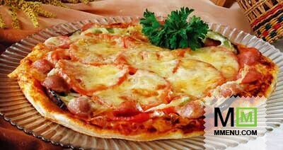Пицца с овощами Пицца с овощами
