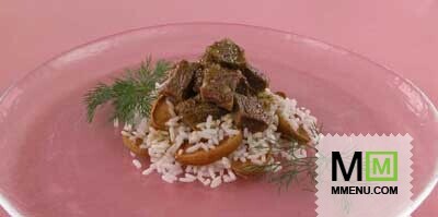 Плов с яблоками Плов с яблоками