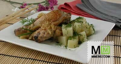 Курица с картофелем Курица с картофелем
