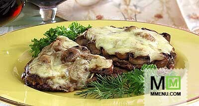 Запеченная говядина с грибами Запеченная говядина с грибами