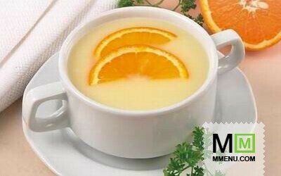 Суп-пюре апельсиновый