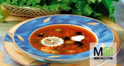 Солянка из птицы Солянка из птицы