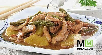 Курица с ананасом Курица с ананасом