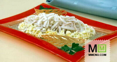 Салат с кальмарами и рисом (2)