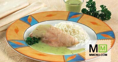 Курица с соусом из крыжовника Курица с соусом из крыжовника
