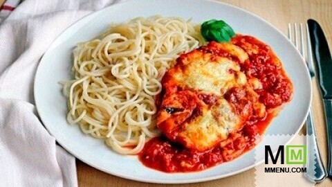 Курица под томатным соусом Курица под томатным соусом