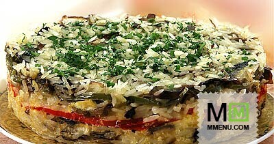Перец сладкий, запеченный с рисом Перец сладкий, запеченный с рисом