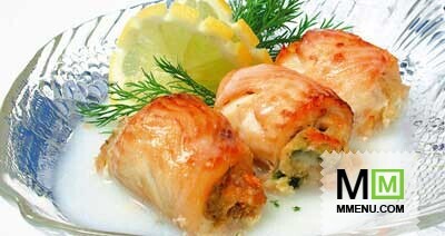 Рулетики из камбалы Рулетики из камбалы