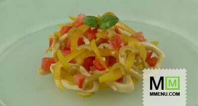Салат из кальмаров с оливками (2) Салат из кальмаров с оливками (2)