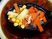 Приготовление блюда по рецепту - Суп куриный с кукурузой. Шаг 6