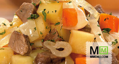 Мясо с овощами в горшочках Мясо с овощами в горшочках