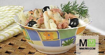 Макароны с ветчиной Макароны с ветчиной