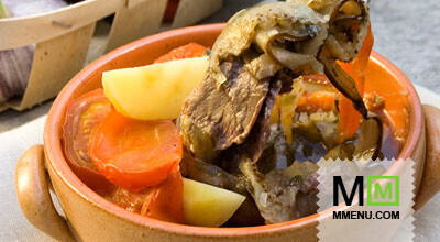 Чанахи (мясо с овощами по-грузински) Чанахи (мясо с овощами по-грузински)