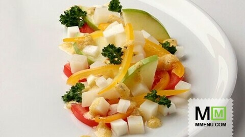 Салат с картофелем и овощами