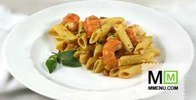 Пенне с речными раками Пенне с речными раками