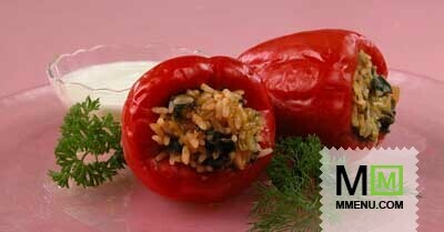 Перец, фаршированный рисом Перец, фаршированный рисом