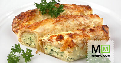 Паланчинки с картофелем и брынзой Паланчинки с картофелем и брынзой