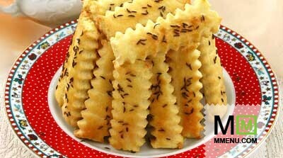 Соленые палочки из картофеля