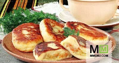 Пирожки картофельные с капустой