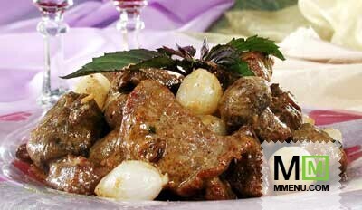 Говядина с шампиньонами Говядина с шампиньонами