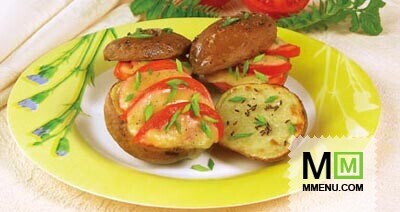 Картофельные бургеры с сыром Картофельные бургеры с сыром