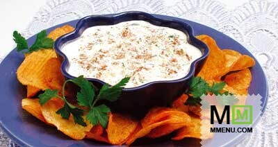 Чипсы с яичным соусом Чипсы с яичным соусом